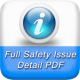 Provides full Safety Issue details as PDF
